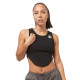 Karl Kani Γυναικεία αμάνικη μπλούζα OG Corset Rib Top Black